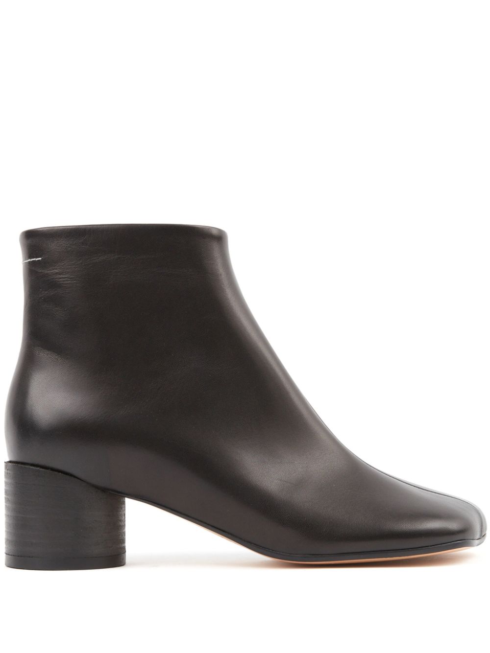 Mm6 Maison Margiela Boots Black Calf Leather