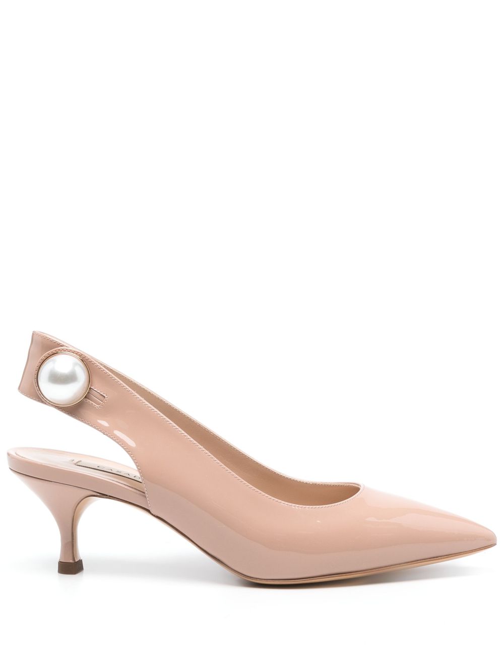 Casadei With Heel Beige Calf Leather