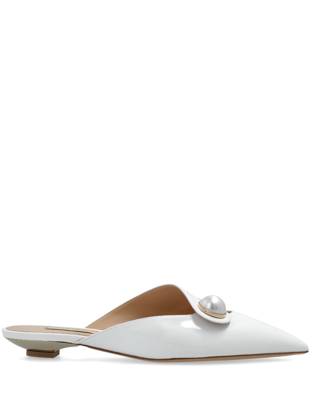 Casadei Sandals White Leather
