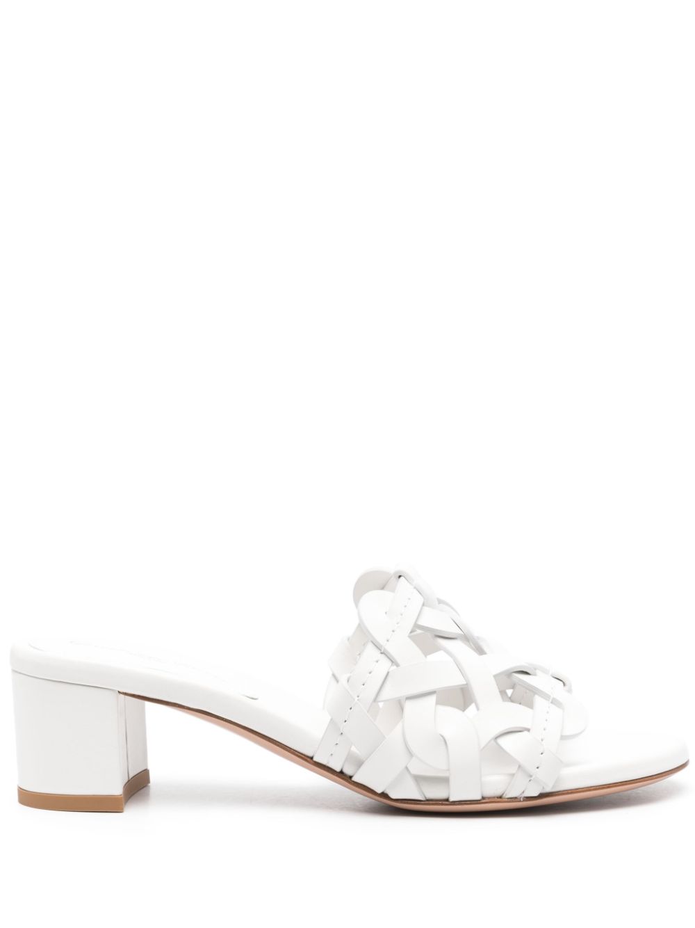 Gianvito Rossi Sandals White Calf Leather
