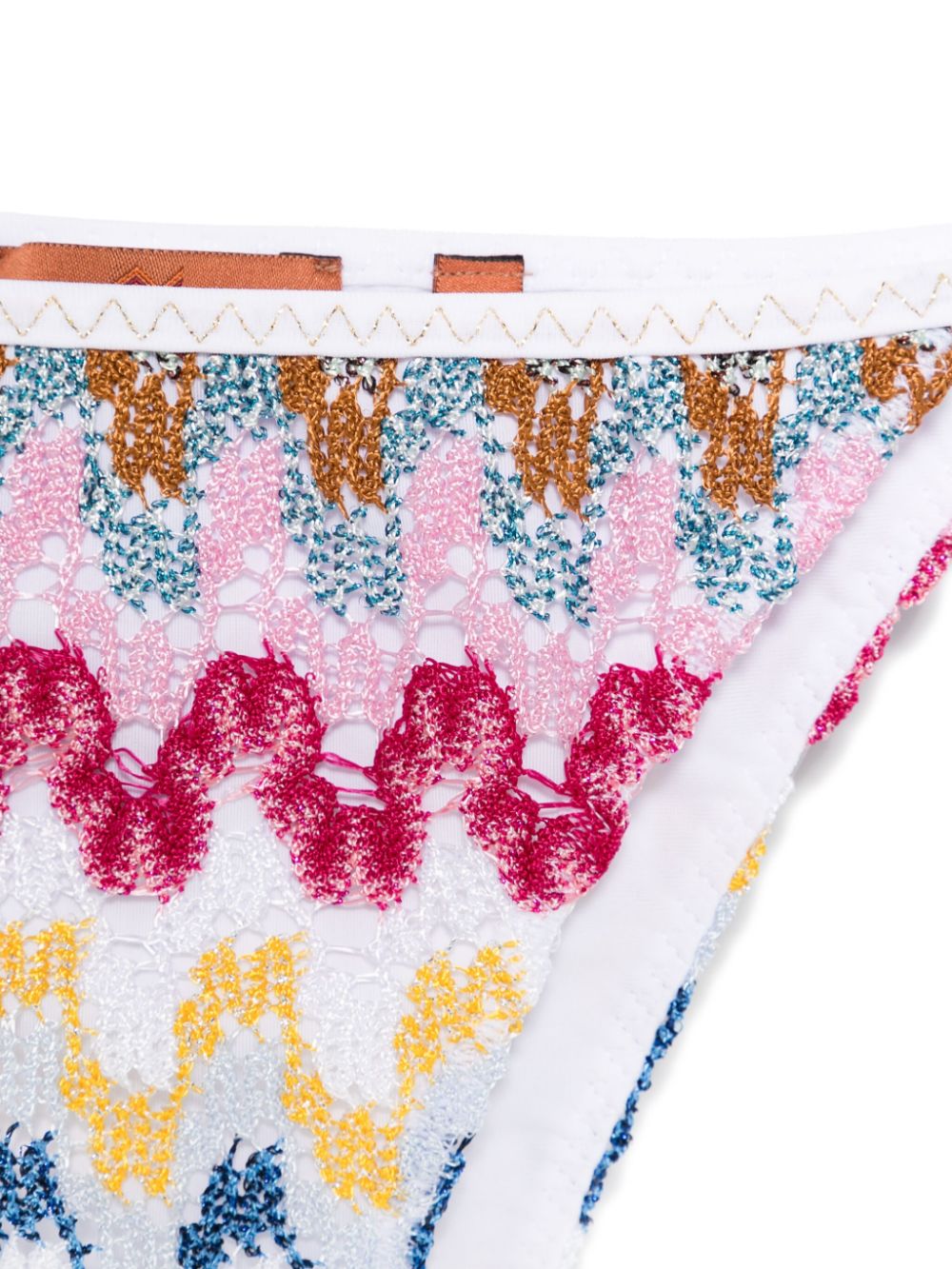 Missoni Beachwear Pre Sea Clothing White Viscose Metallic Fiber