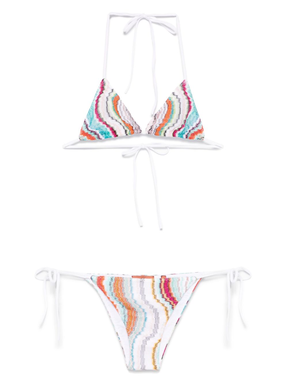 Missoni Beachwear Pre Sea Clothing White Viscose Metallic Fiber