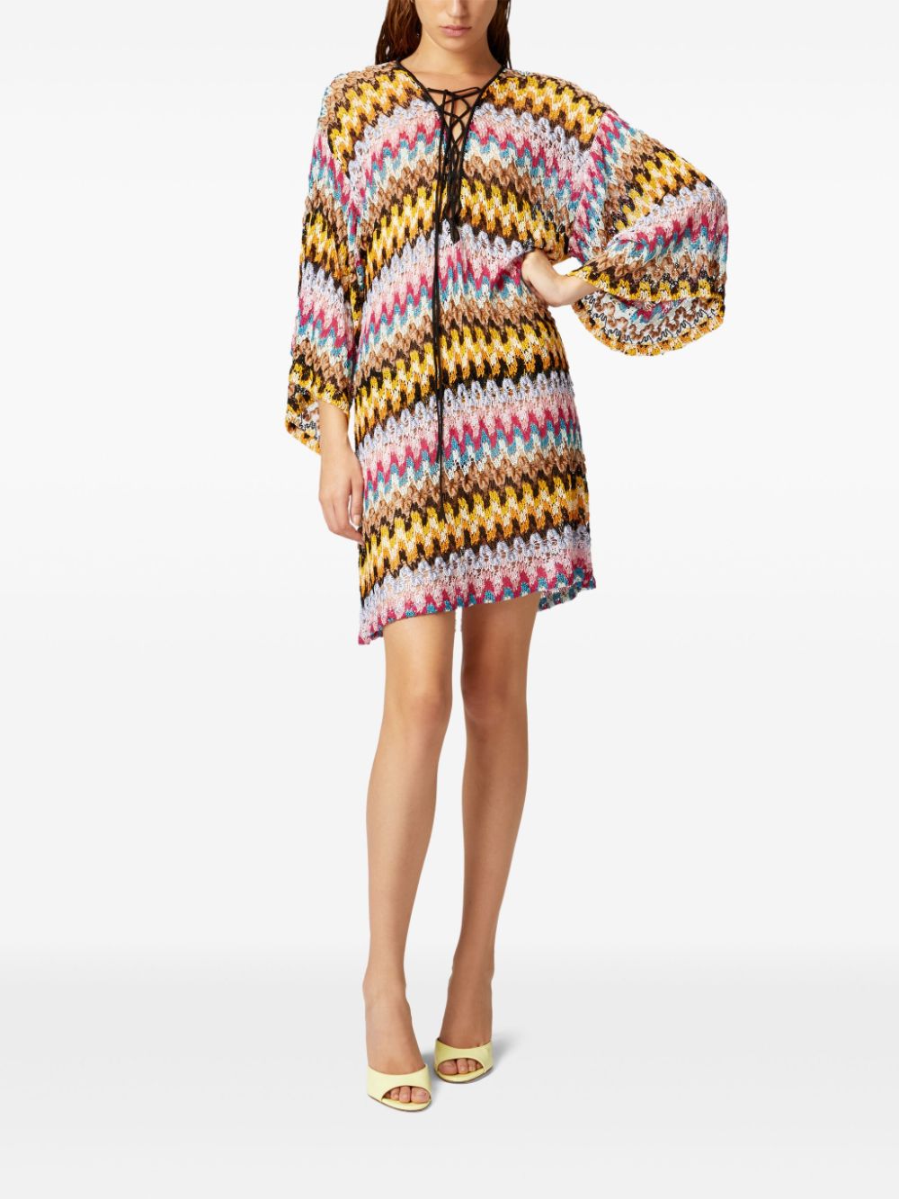 Missoni Beachwear Pre Sea Clothing Black Rayon Metallic Fiber
