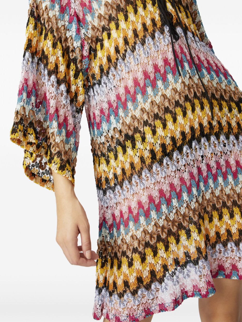 Missoni Beachwear Pre Sea Clothing Black Rayon Metallic Fiber