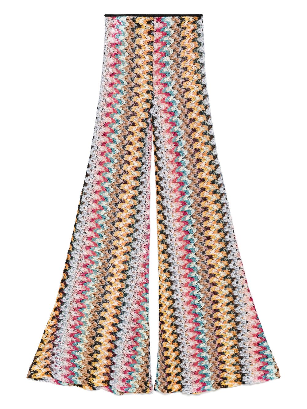 Missoni Beachwear Pre Trousers Black Rayon Metallic Fiber