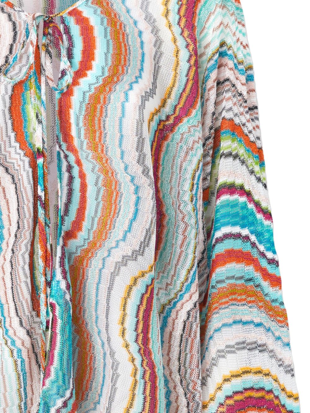 Missoni Beachwear Pre Sea Clothing White Rayon Metallic Fiber