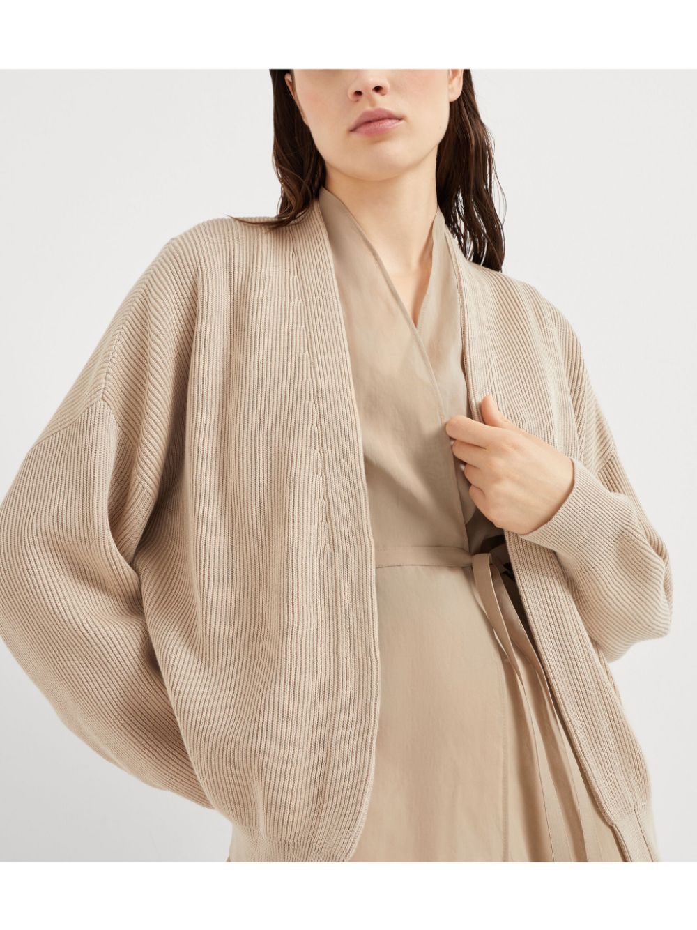 Brunello Cucinelli Sweaters Beige Cotton