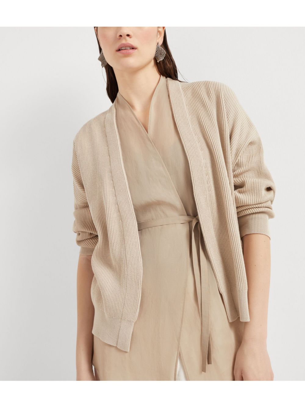 Brunello Cucinelli Sweaters Beige Cotton