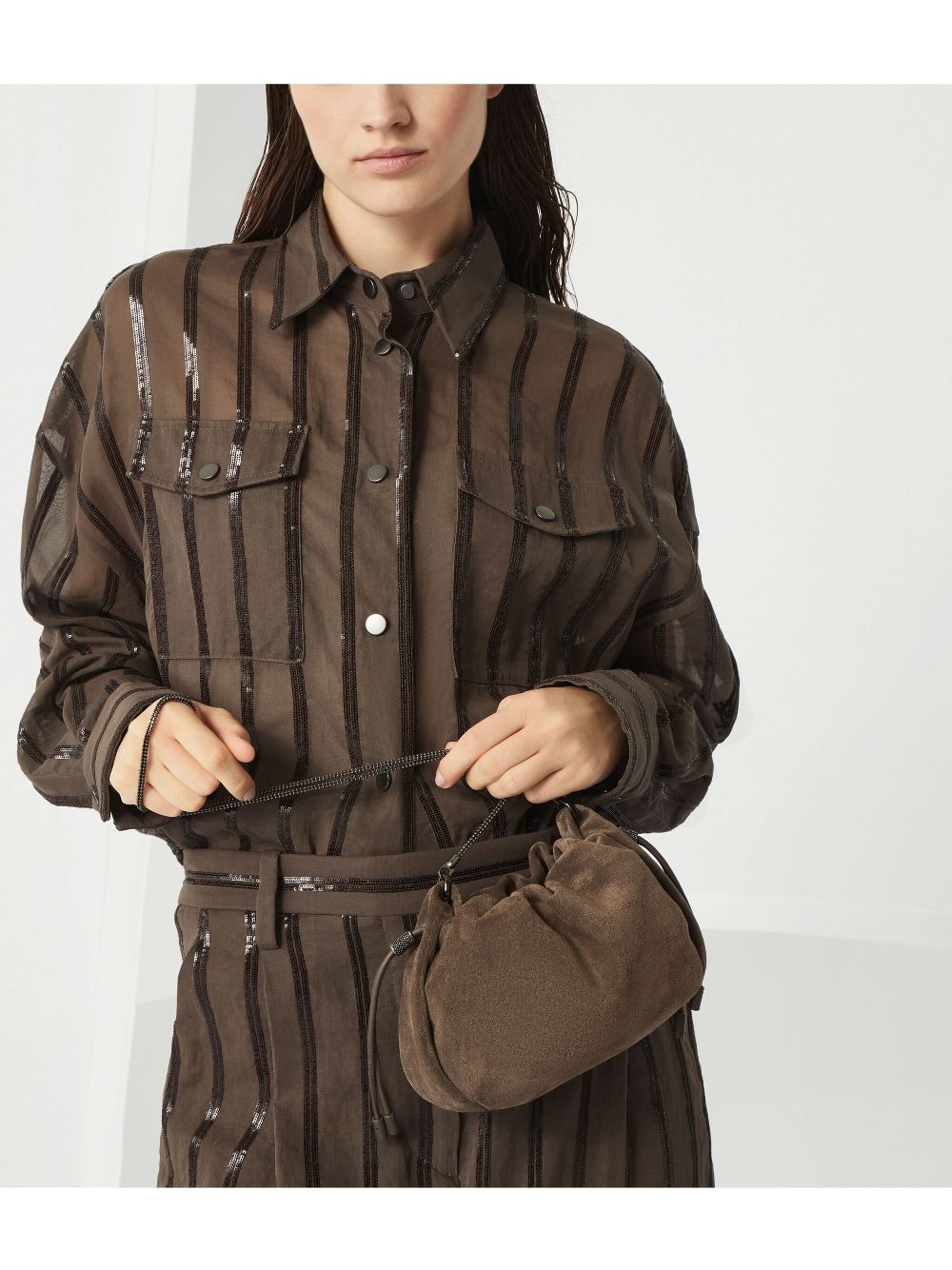 Brunello Cucinelli Bags Marrone Outer: Calf Leather