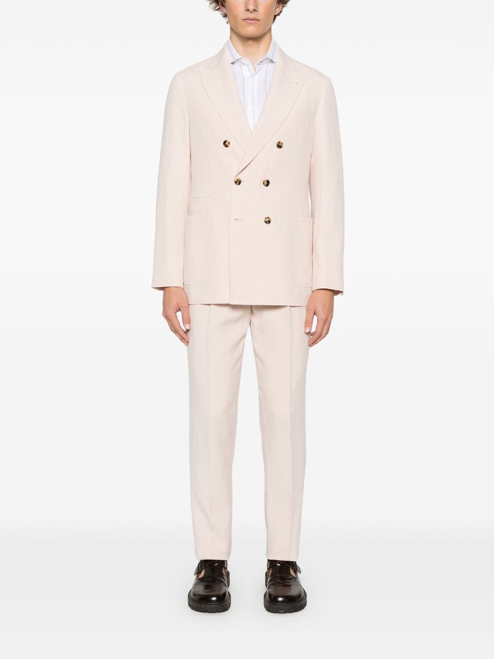 Brunello Cucinelli Shirts Bianco Cotton