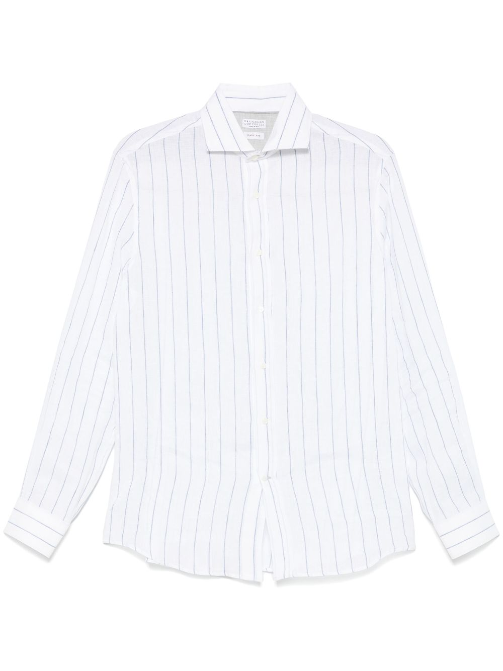 Brunello Cucinelli Shirts Bianco Cotton