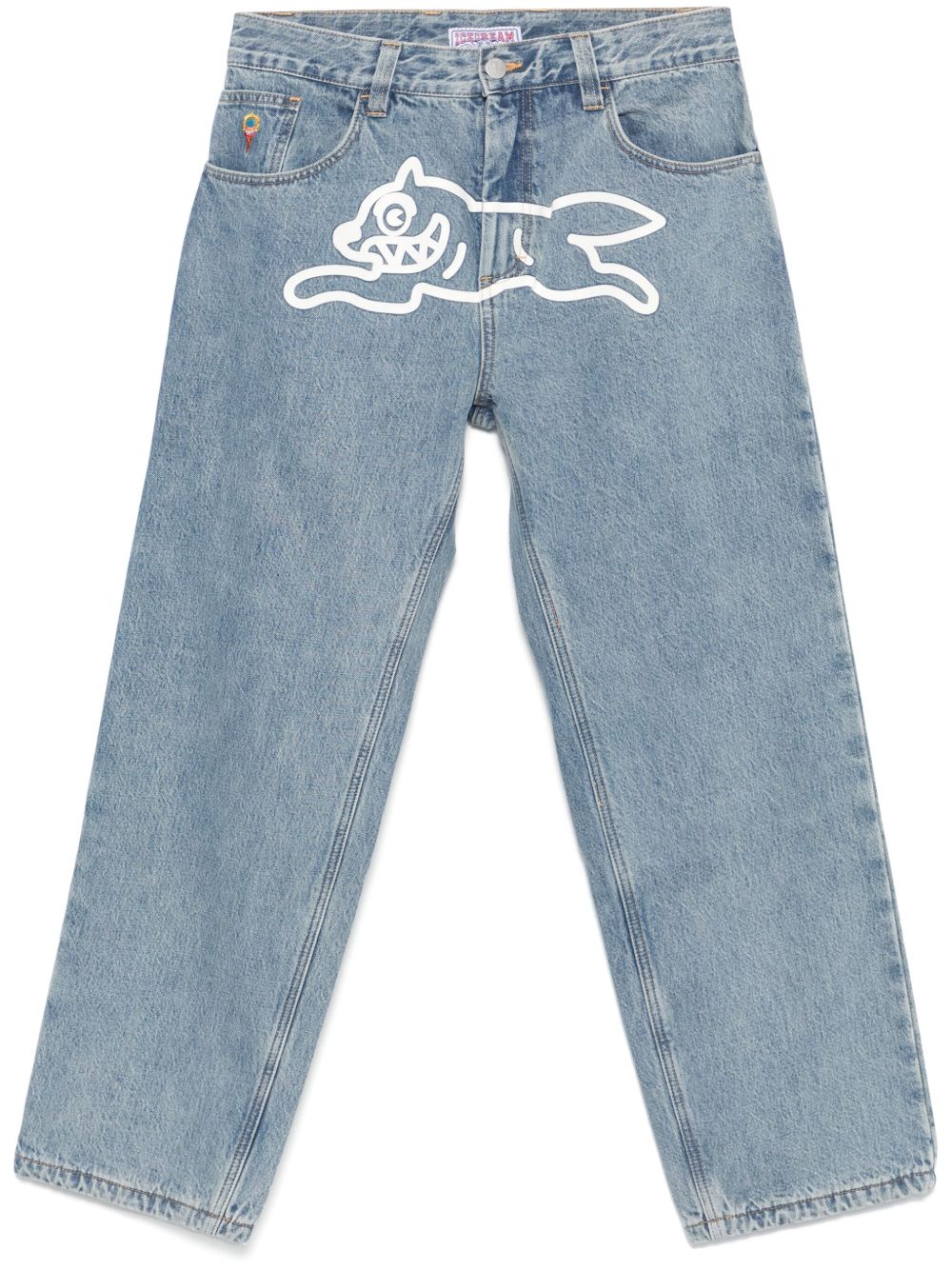 Icecream Jeans Clear Blue Cotton