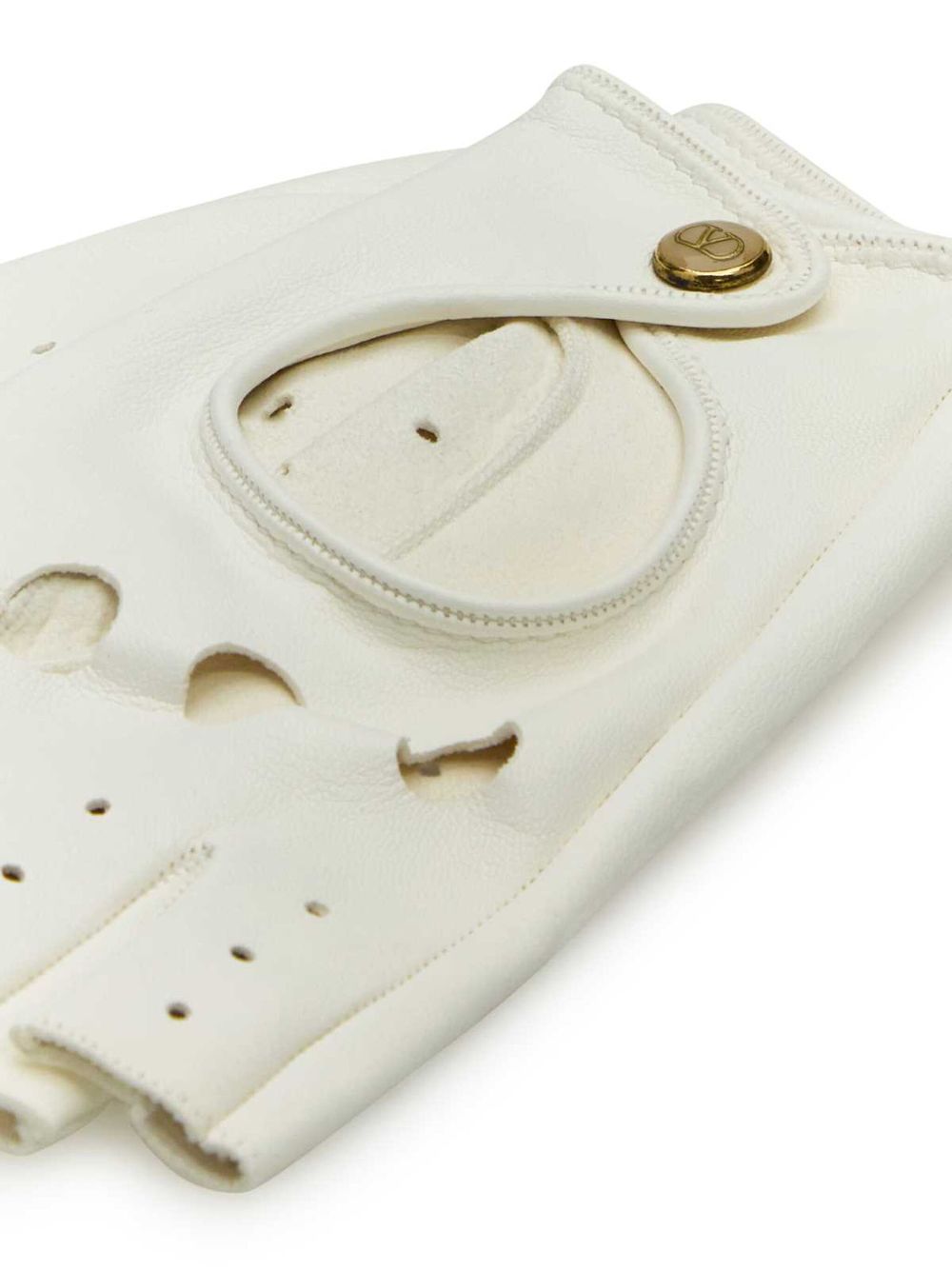 Valentino Garavani Gloves Ivory Lamb Skin