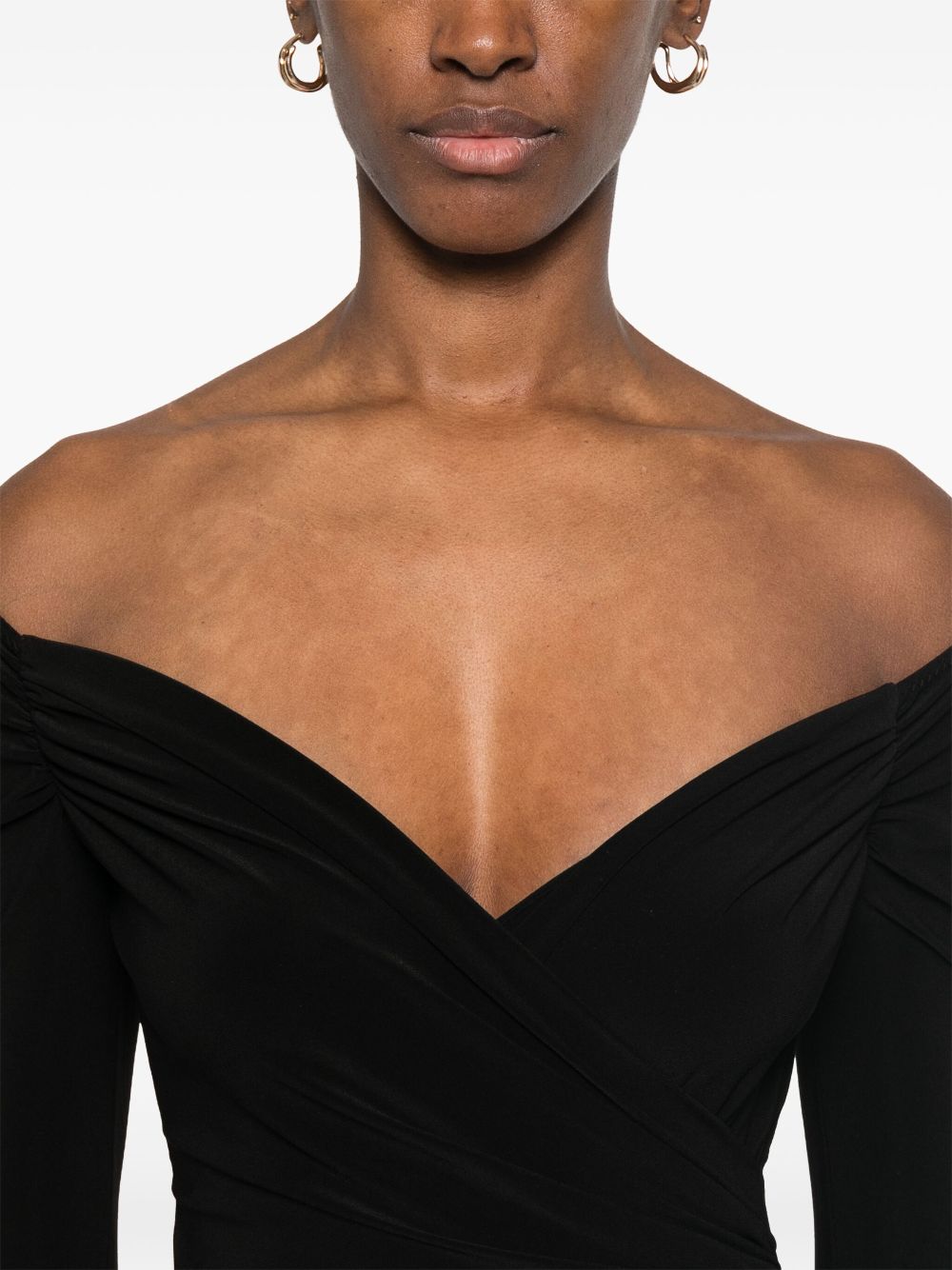Norma Kamali Dresses Black Polyester Spandex Elastane