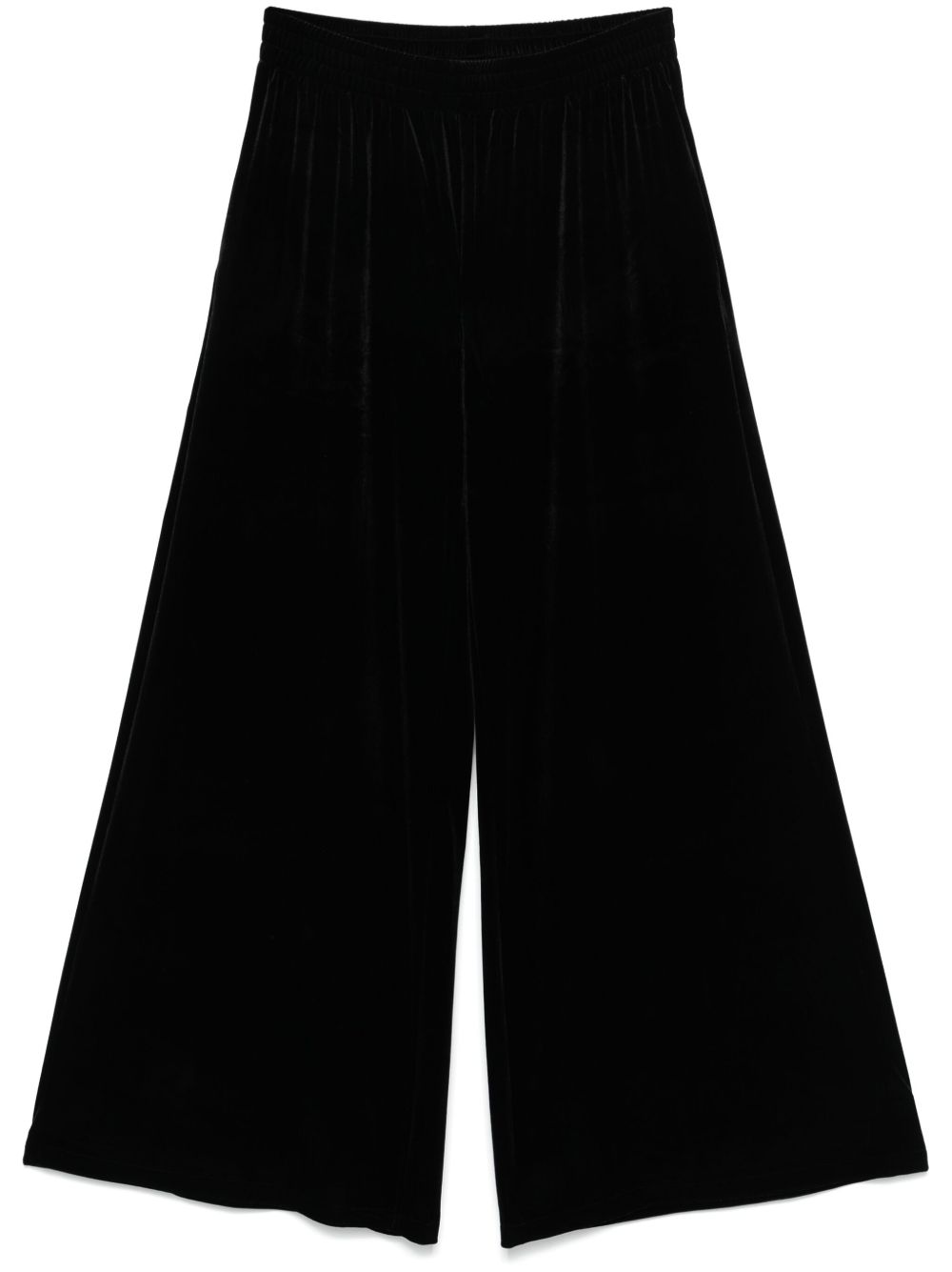 Norma Kamali Trousers Black Polyester Spandex