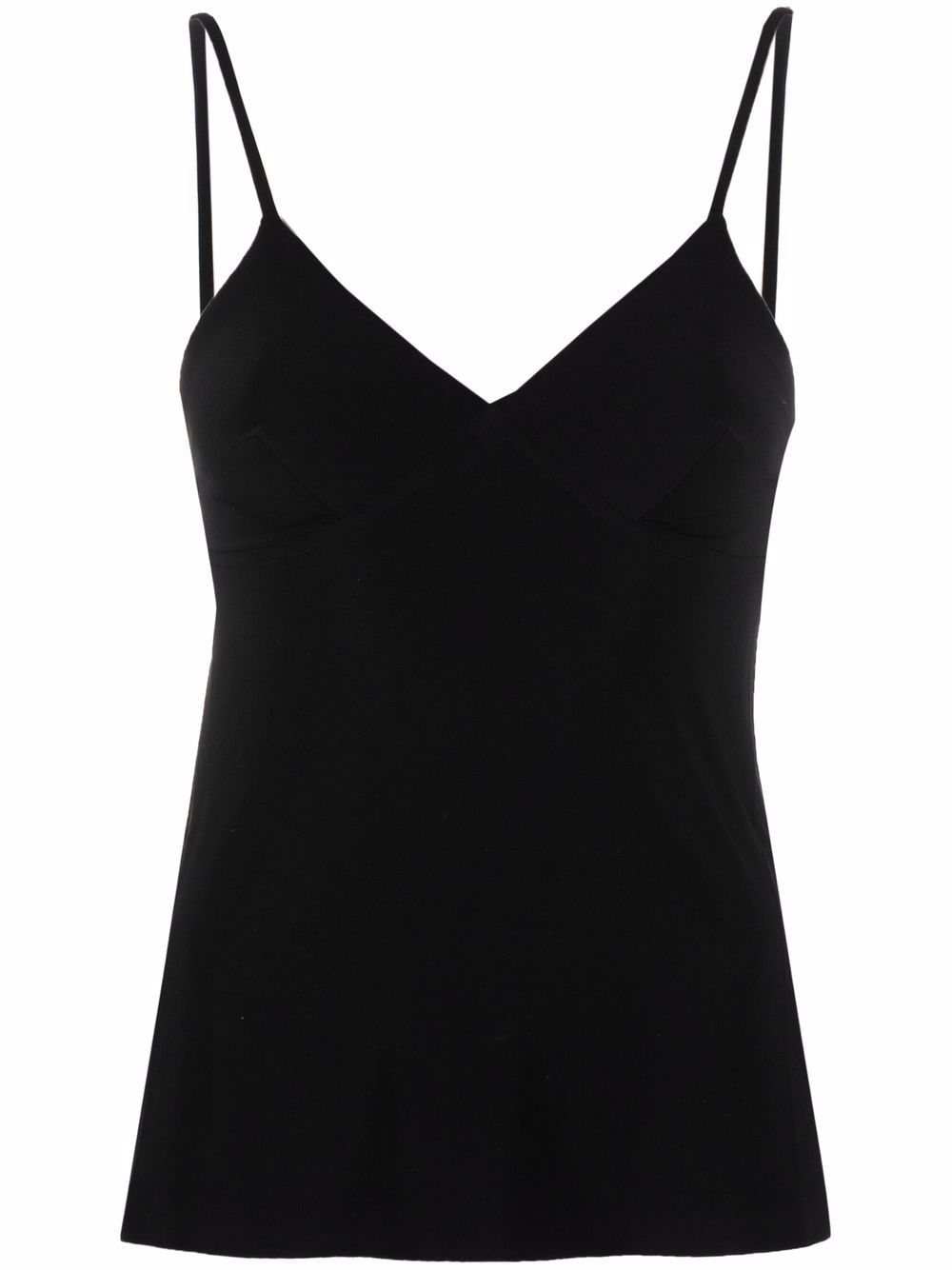 Norma Kamali Top Black Polyester