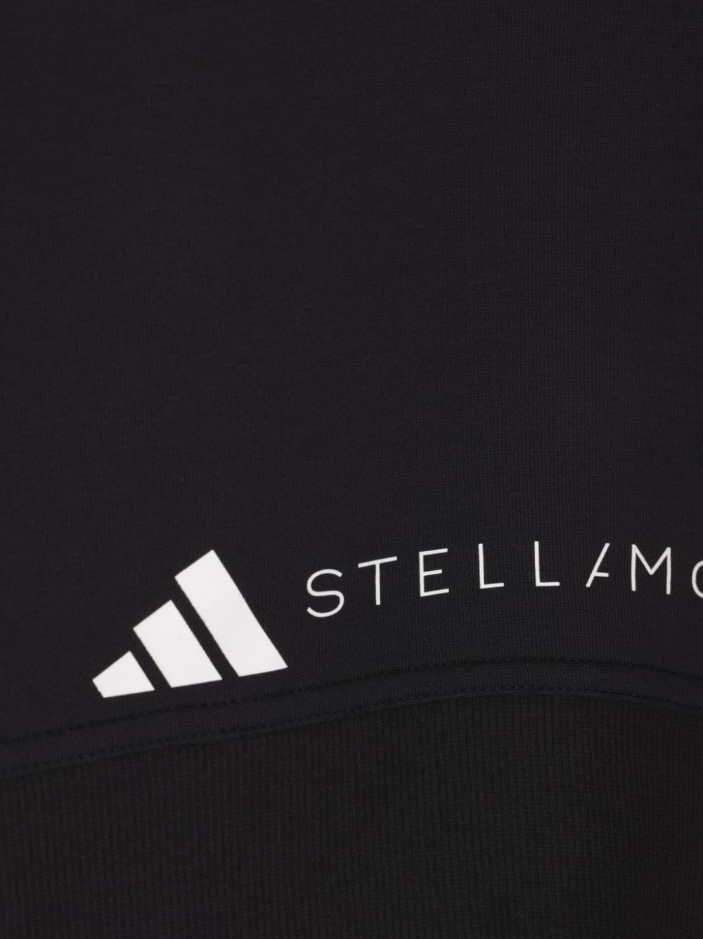 Adidas By Stella Mccartney Sweaters Black Cotton Polyester