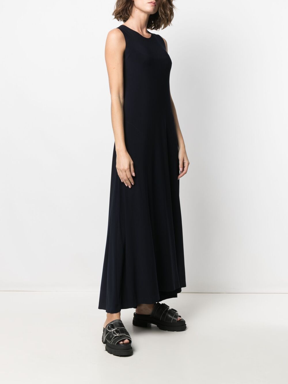 Norma Kamali Dresses Blue Polyester