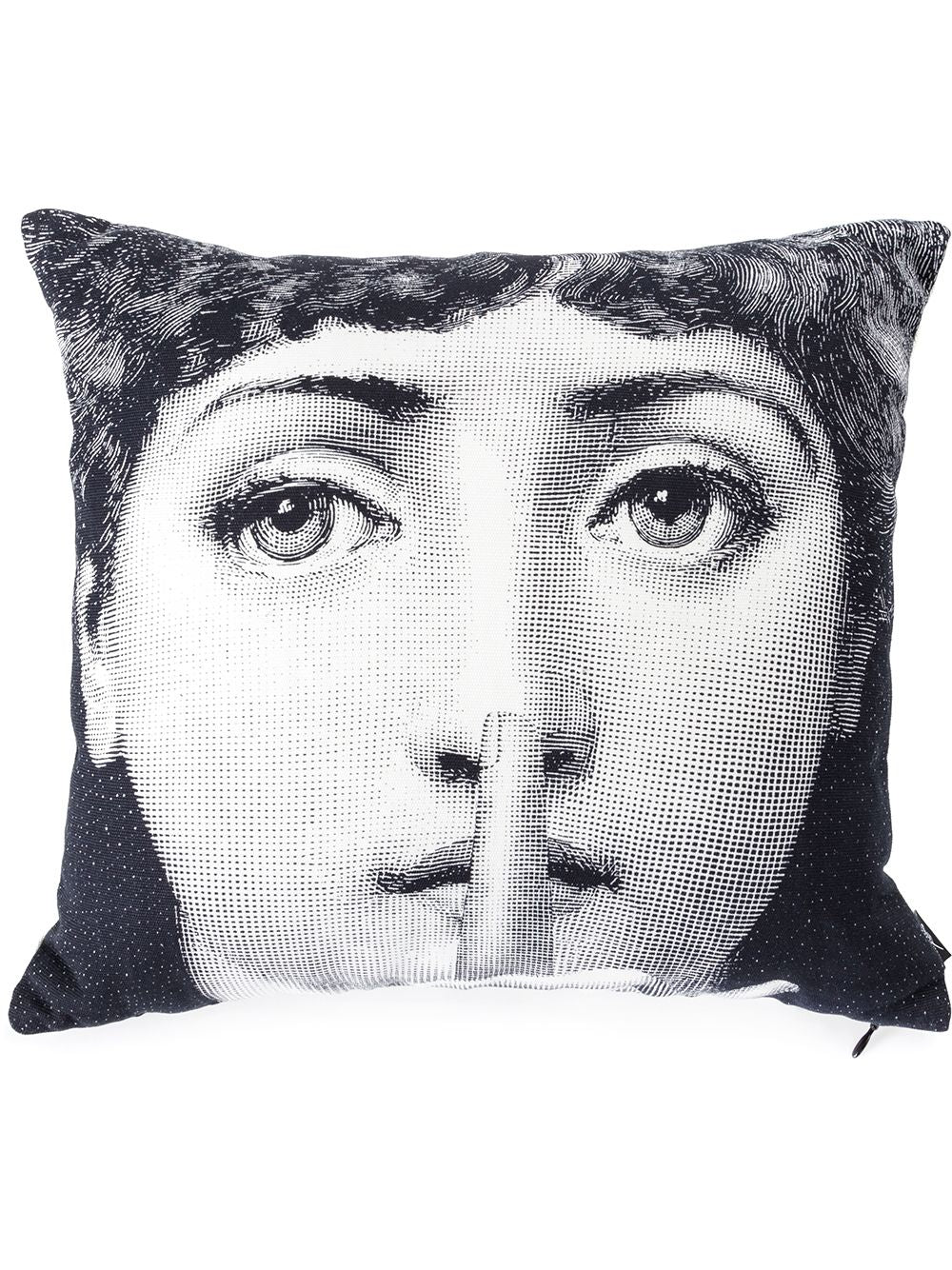 Fornasetti Living Black Cotton