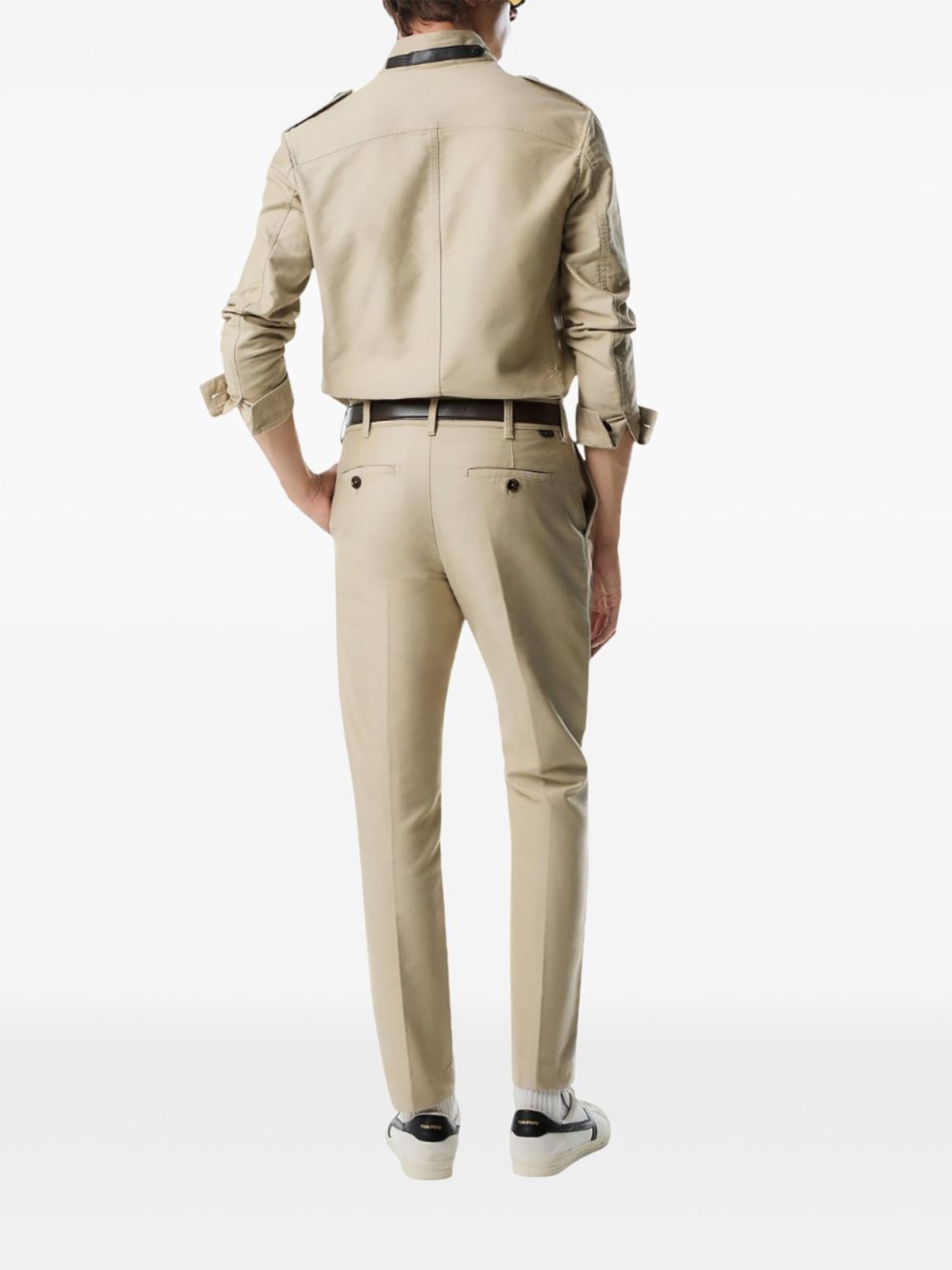 Tom Ford Jackets Beige Cotton