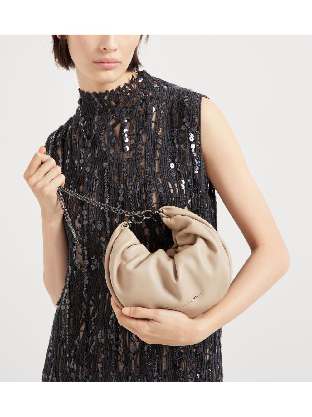 Brunello Cucinelli Bags Beige Leather