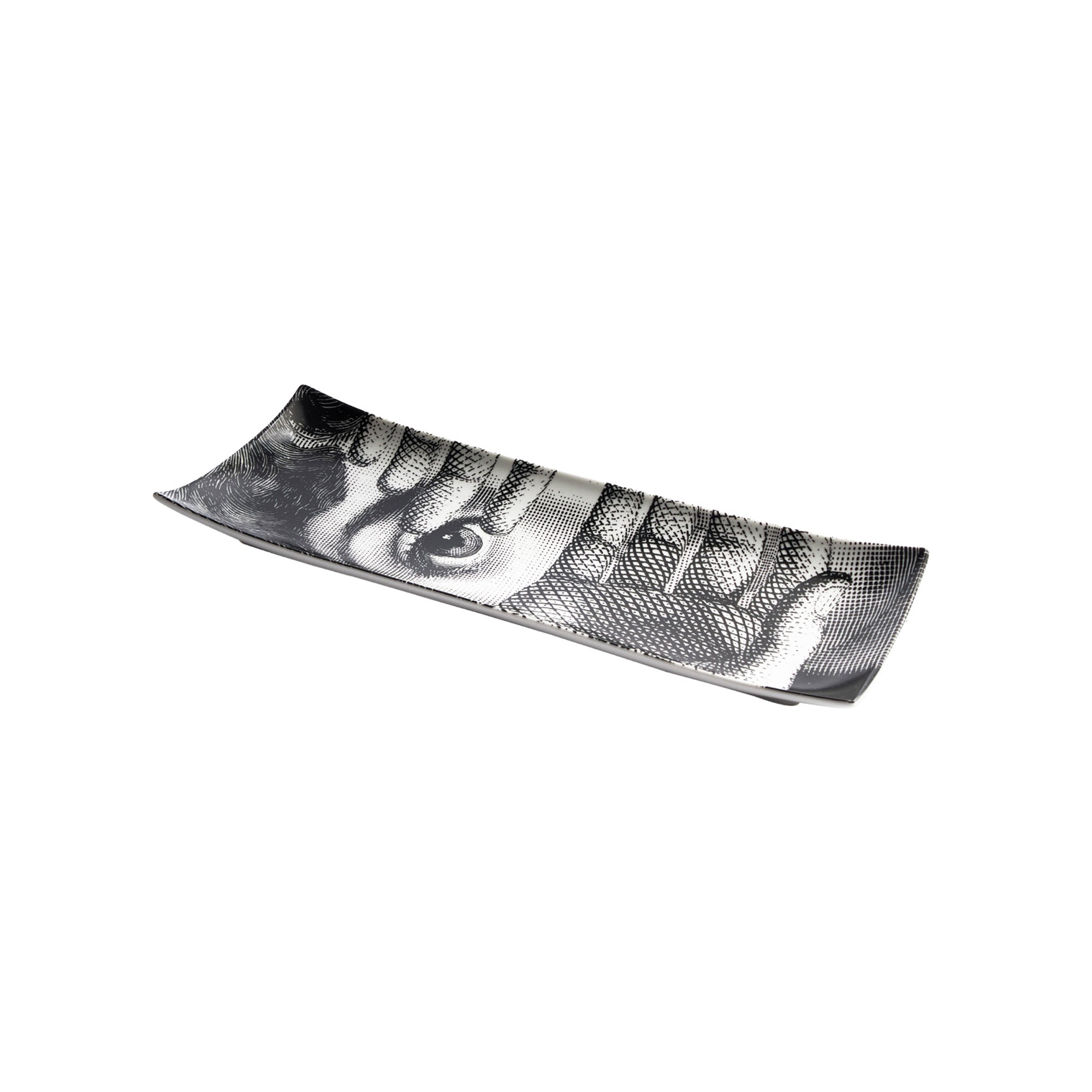 Fornasetti Living Black Porcellana