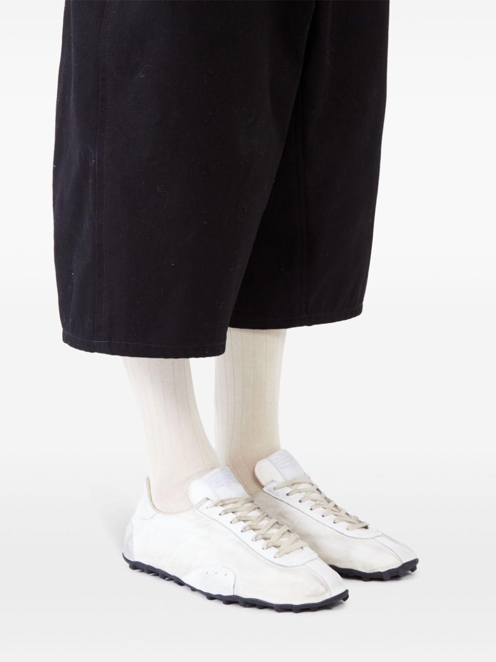 Maison Margiela Sneakers White Polyeser Cotton