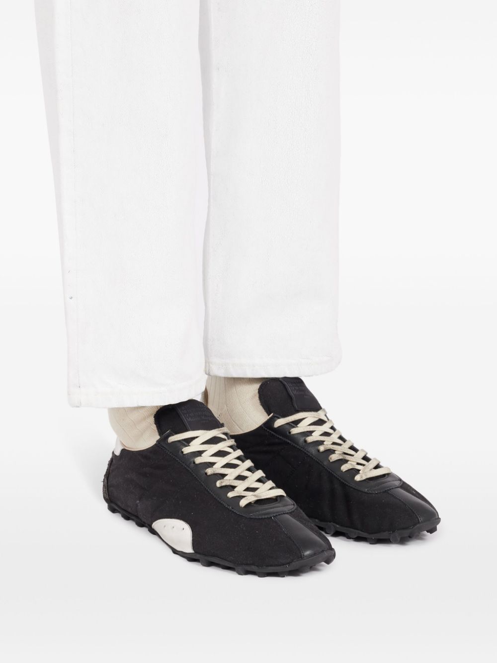 Maison Margiela Sneakers Black Polyeser Cotton