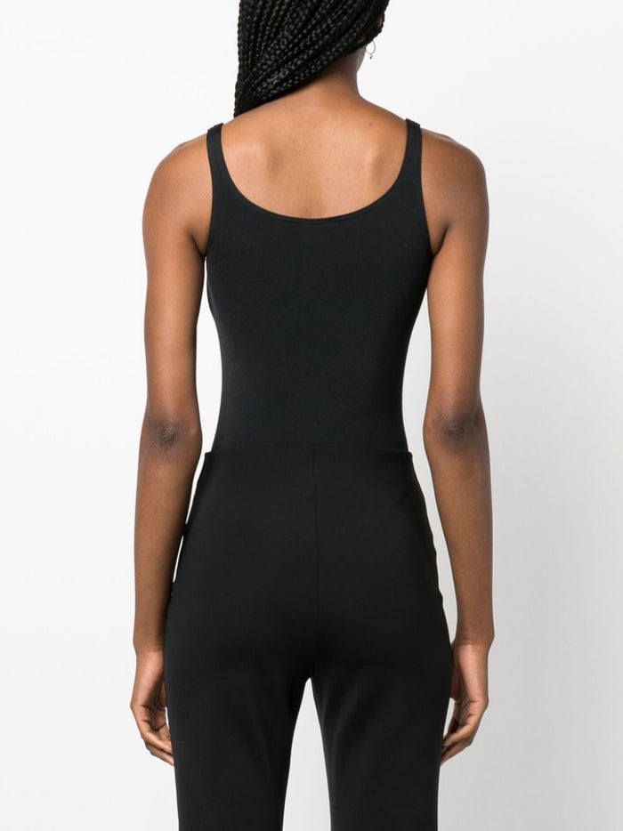 Wolford Top Black Cotton Polyamide Elastane