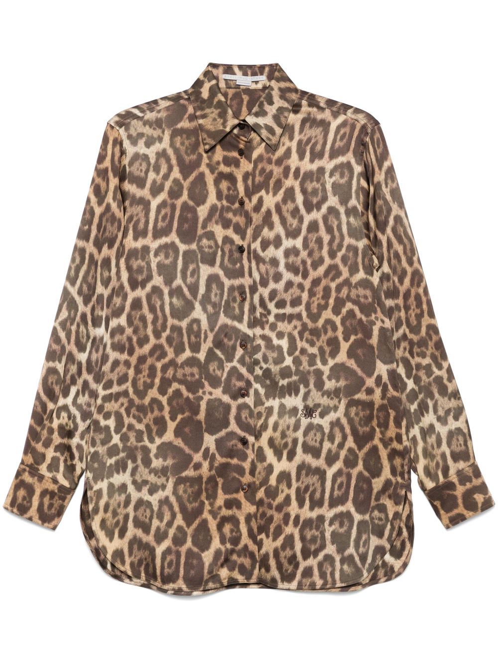 Stella Mccartney Shirts Brown Viscose