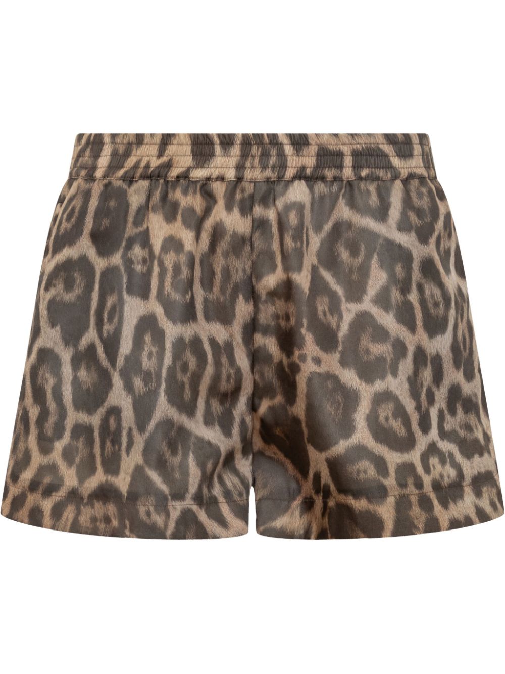 Stella Mccartney Shorts Brown Polyamide