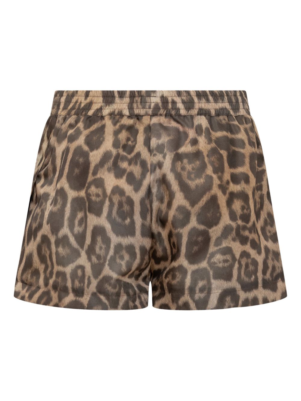 Stella Mccartney Shorts Brown Polyamide