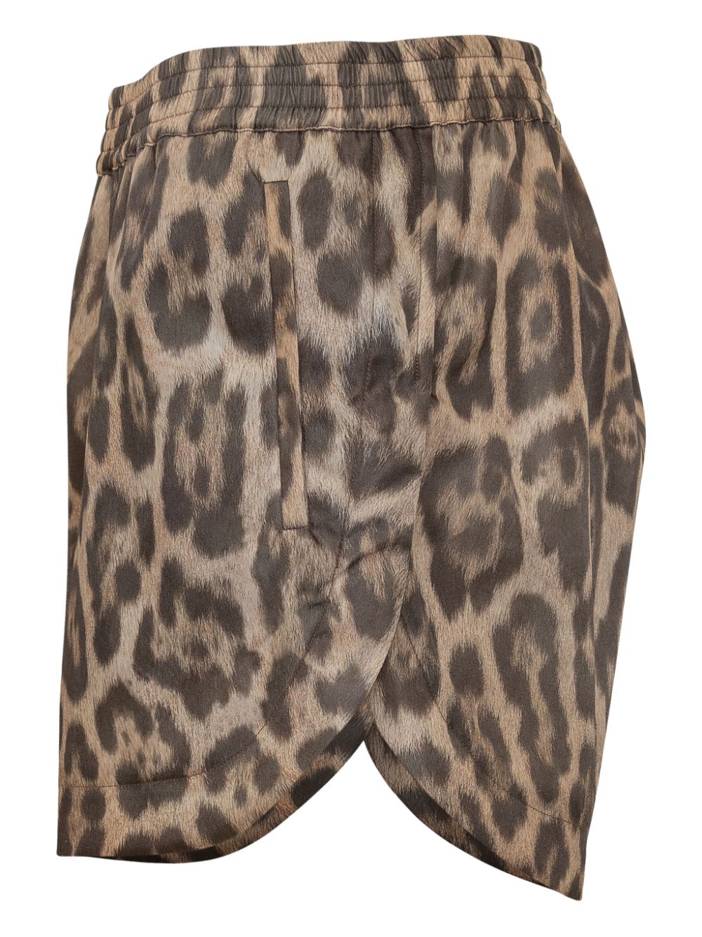 Stella Mccartney Shorts Brown Polyamide