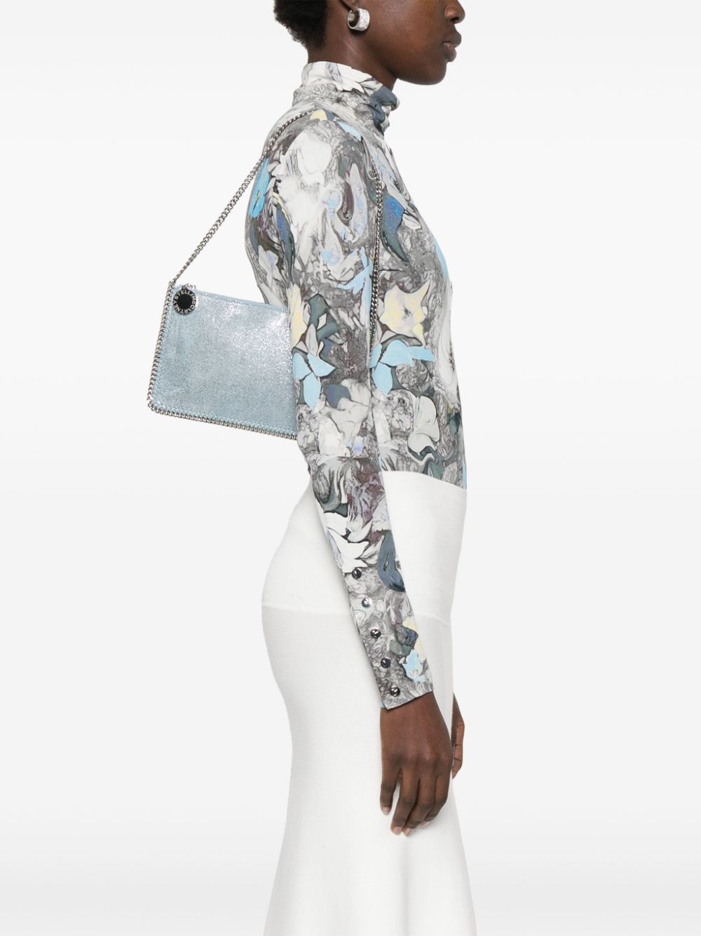 Stella Mccartney Bags Clear Blue Outer: Polyurethane