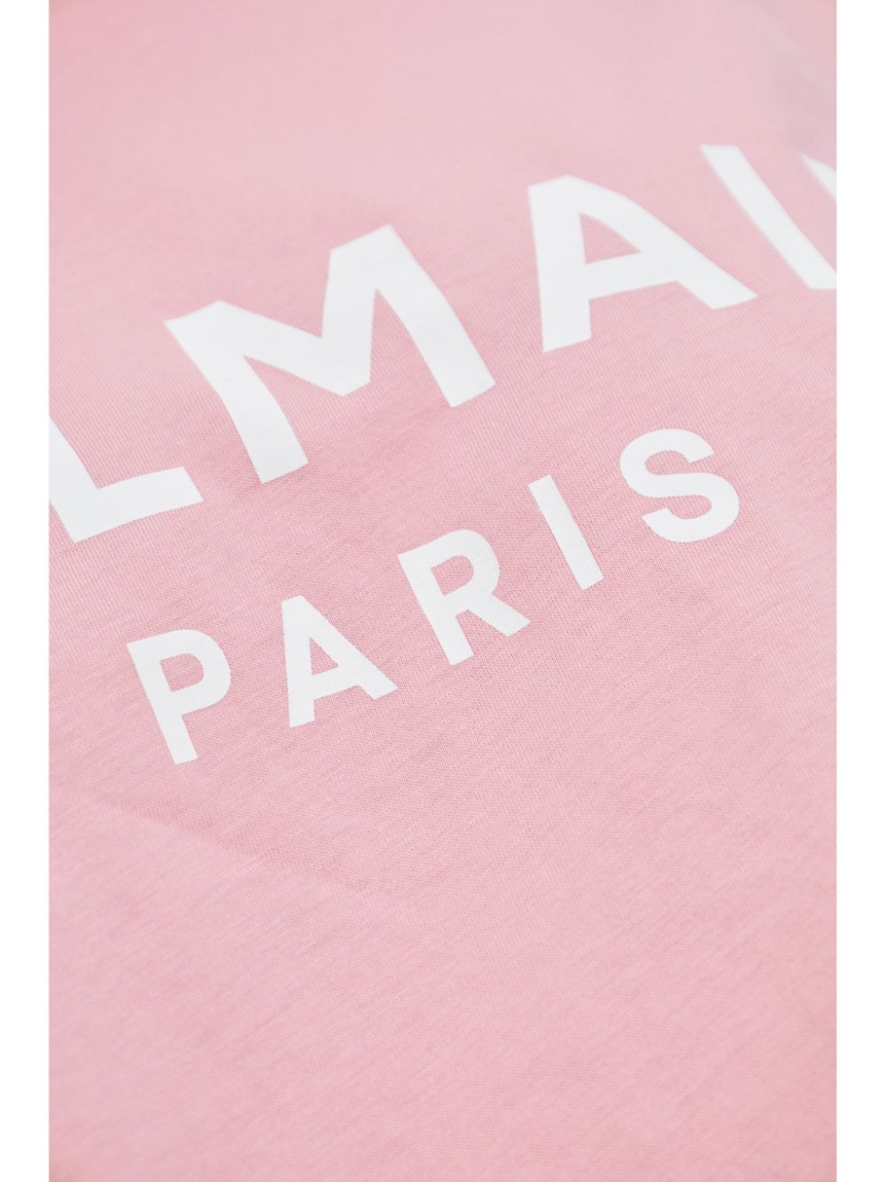 Balmain T-Shirts And Polos Pink Organic Cotton