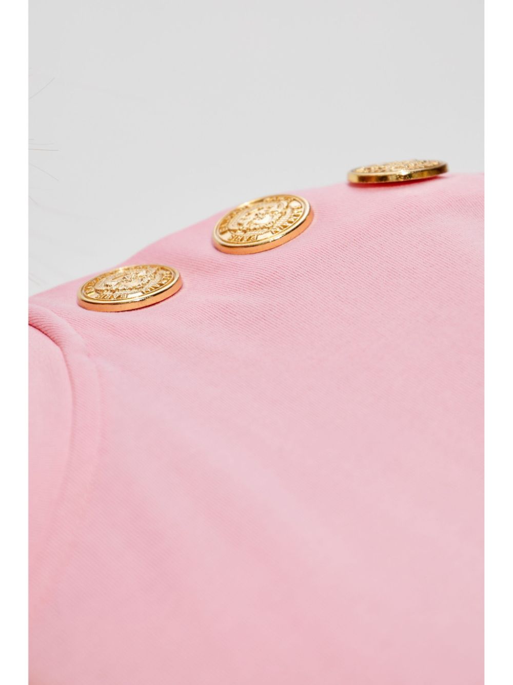 Balmain Top Pink Organic Cotton