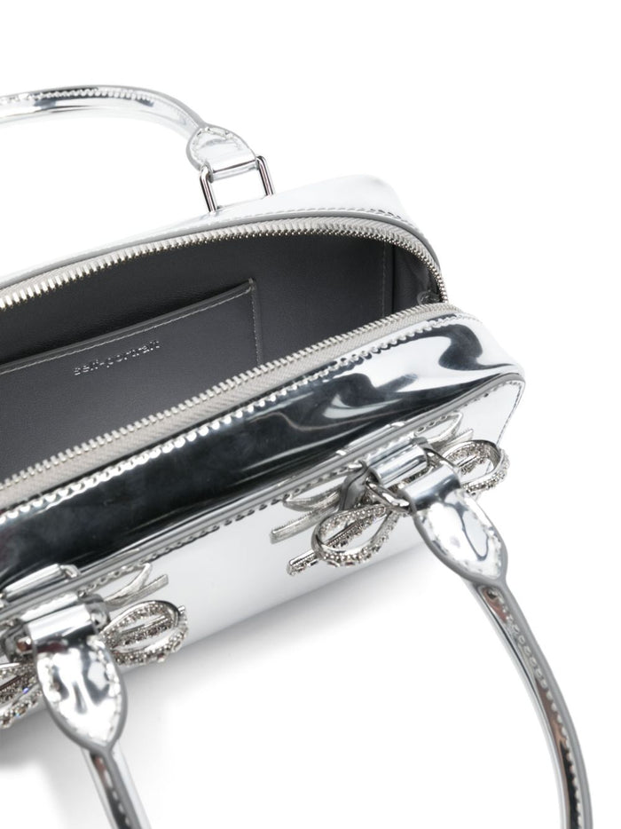 Self-Portrait Bags Silver Outer: Crystal