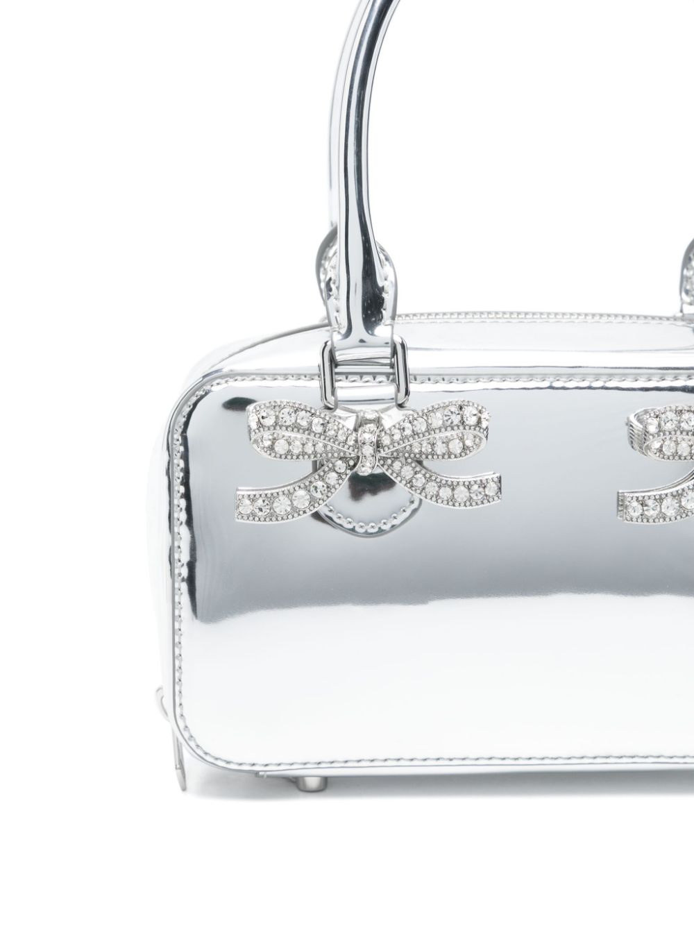 Self-Portrait Bags Silver Outer: Crystal