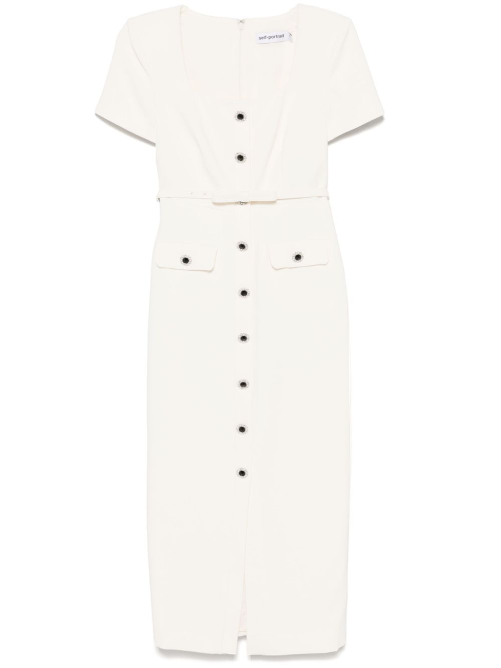 Self-Portrait Dresses Beige