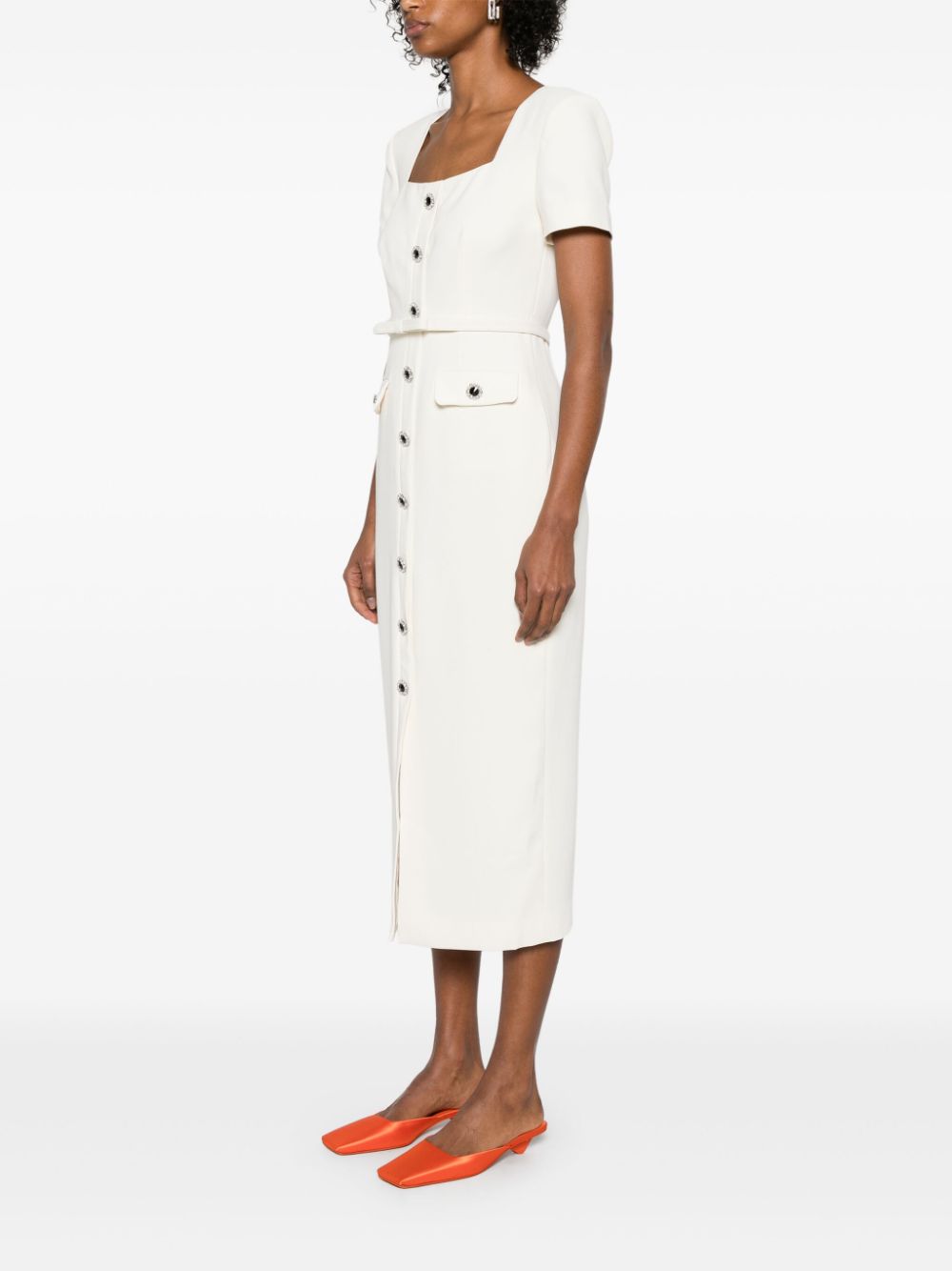 Self-Portrait Dresses Beige