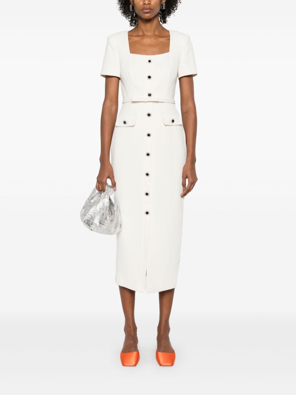 Self-Portrait Dresses Beige