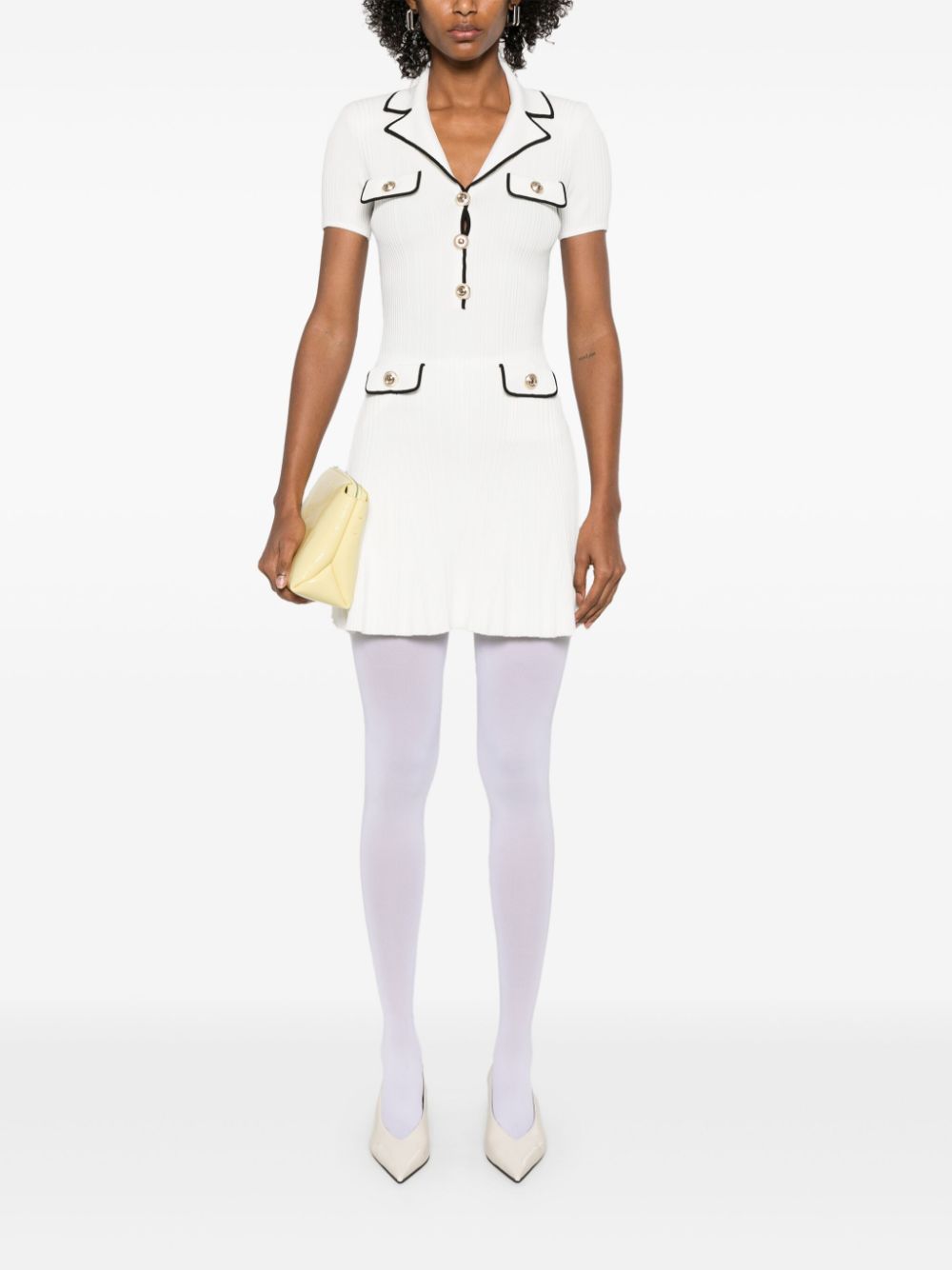 Self-Portrait Dresses White Viscose