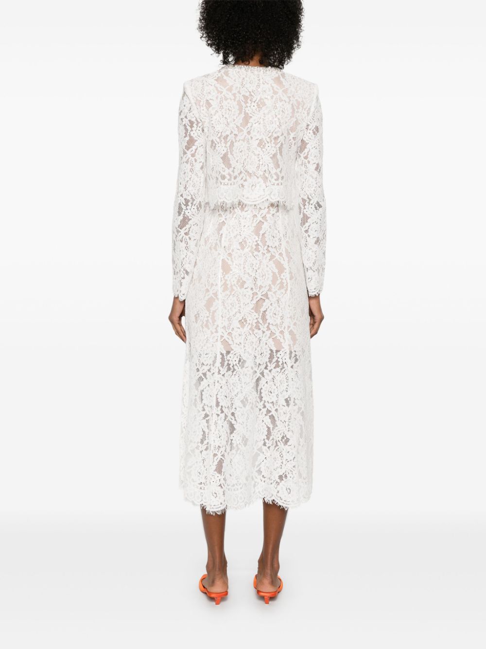 Self-Portrait Dresses White Outer: Viscose