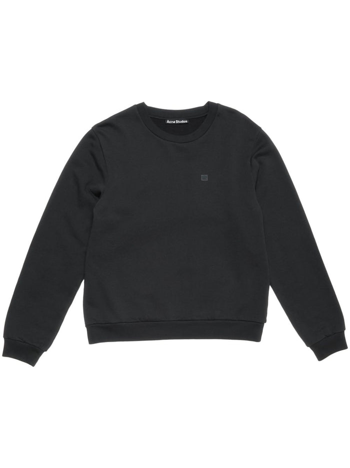 Acne Sweaters Black Cotton
