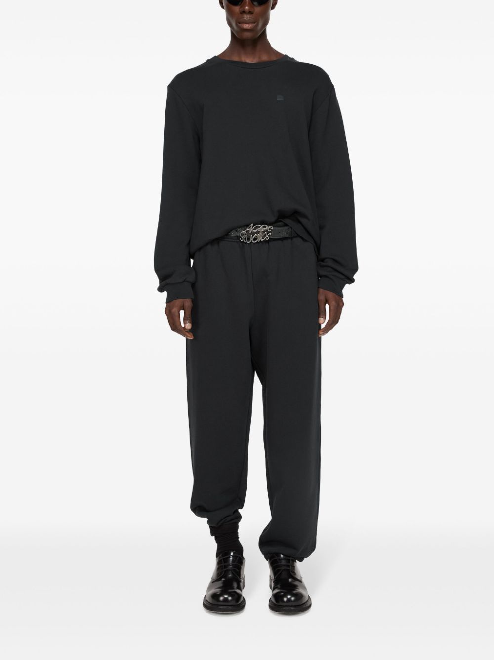 Acne Sweaters Black Cotton