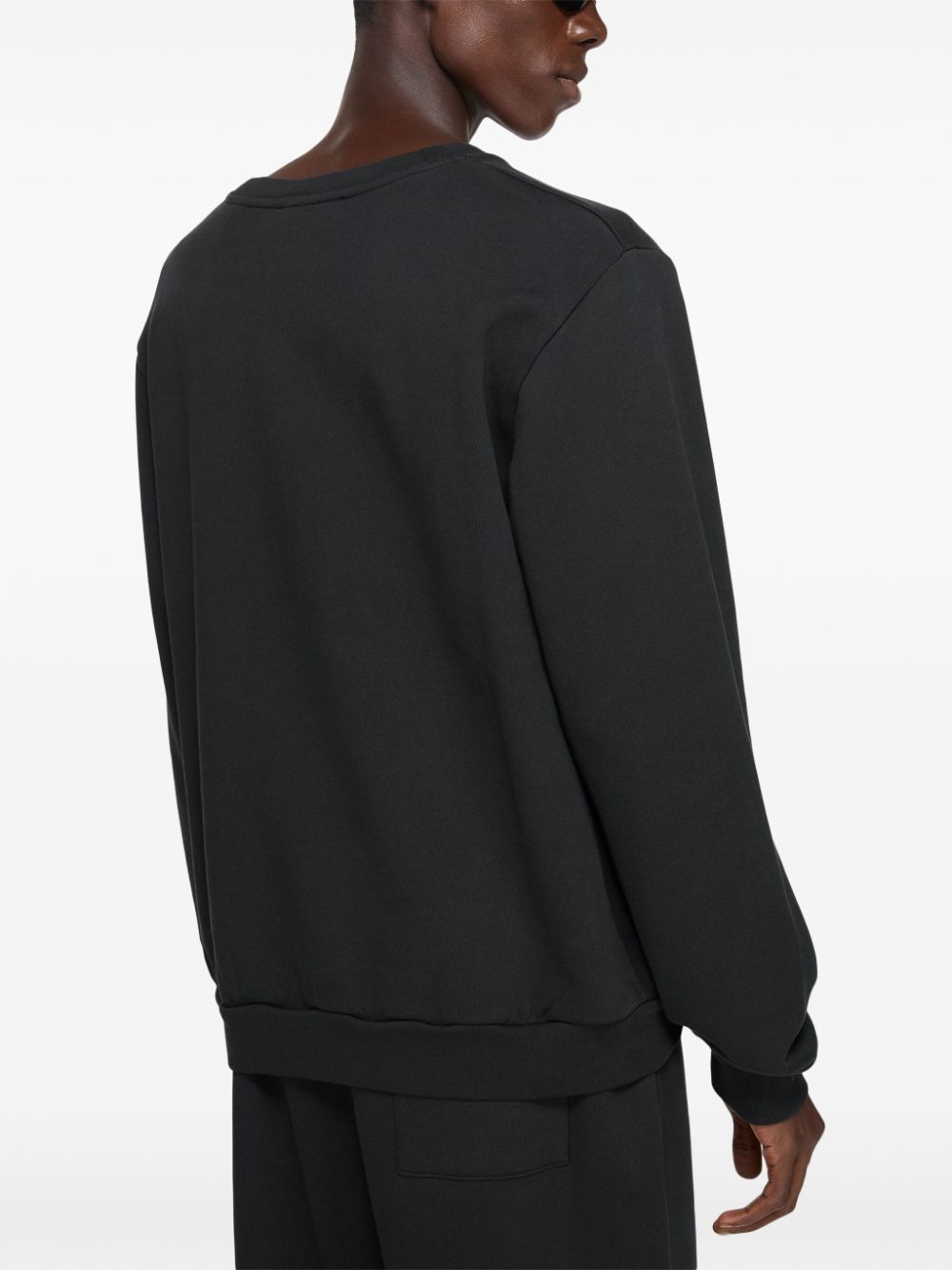Acne Sweaters Black Cotton