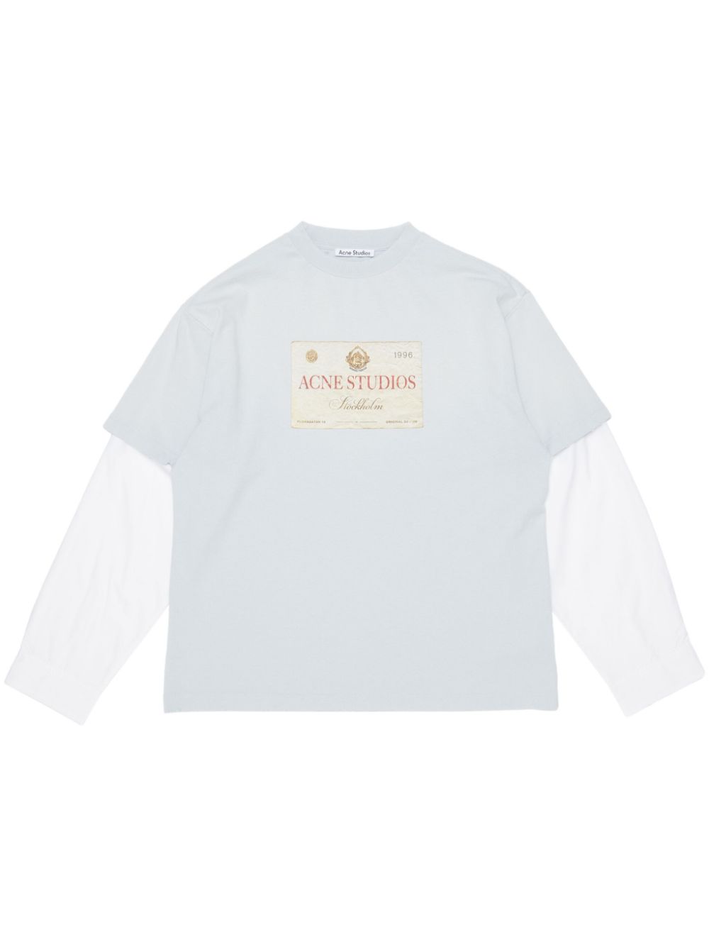 Acne Studios T-Shirts And Polos Light Grey Cotton