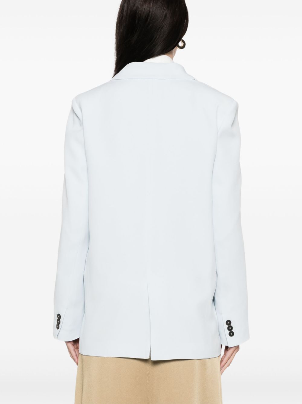 Forte Jackets Clear Blue Acetate Viscose