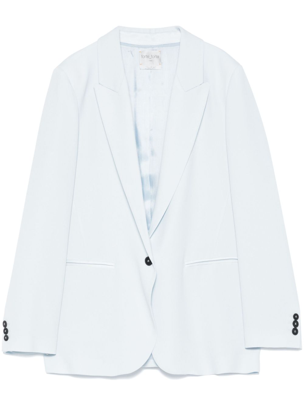 Forte Jackets Clear Blue Acetate Viscose