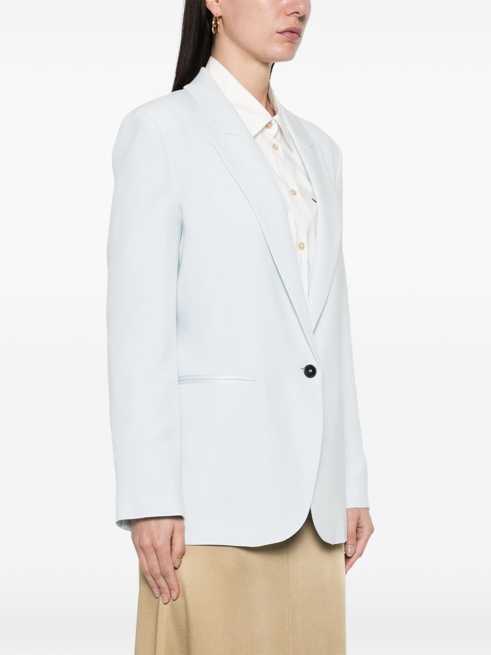 Forte Jackets Clear Blue Acetate Viscose